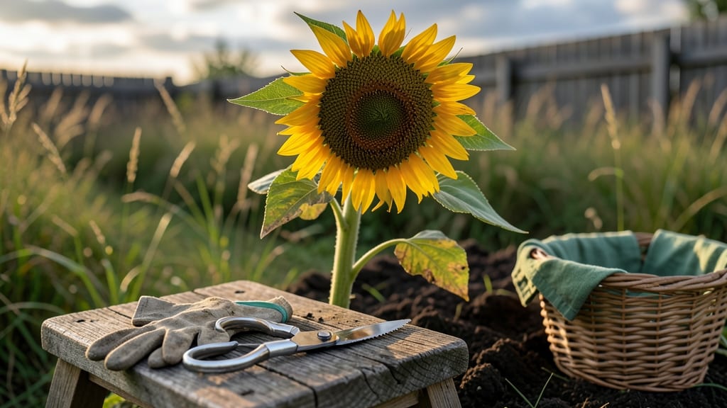 When to Cut Sunflower Heads: Preserve Seeds or Extend Blooms—Choose Your Goal