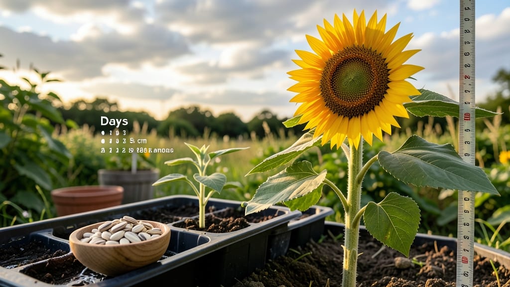 How Long Does a Sunflower Seed Take to Grow: Germination Timeline & Speed Hacks