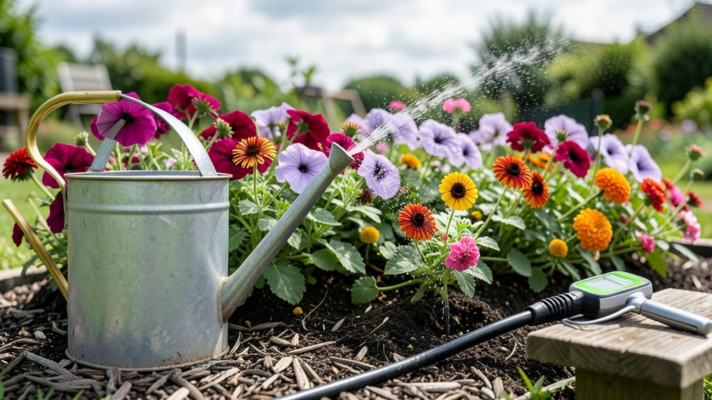 How Often to Water Flowers Outside: Soil-Tested Schedule by Plant Type