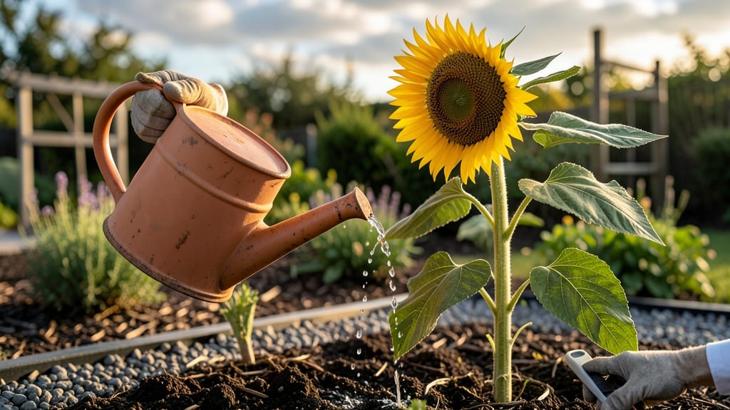 How Often Should You Water Sunflower Plants: Soil Check Method for Healthy Growth