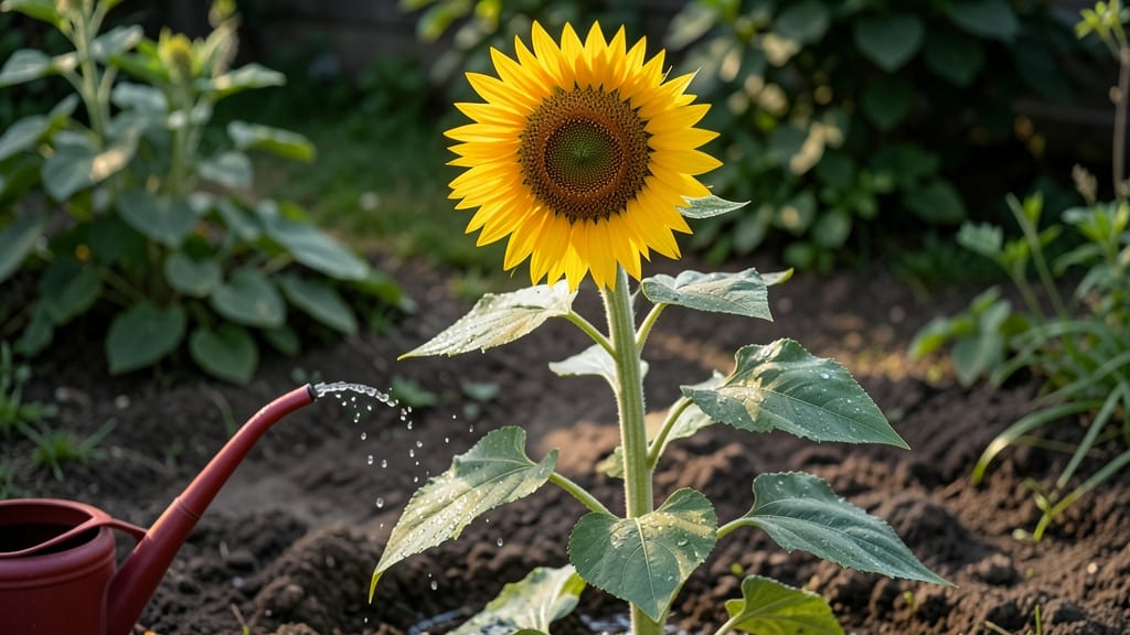 Water for Sunflowers: How Much and When to Maximize Towering Growth