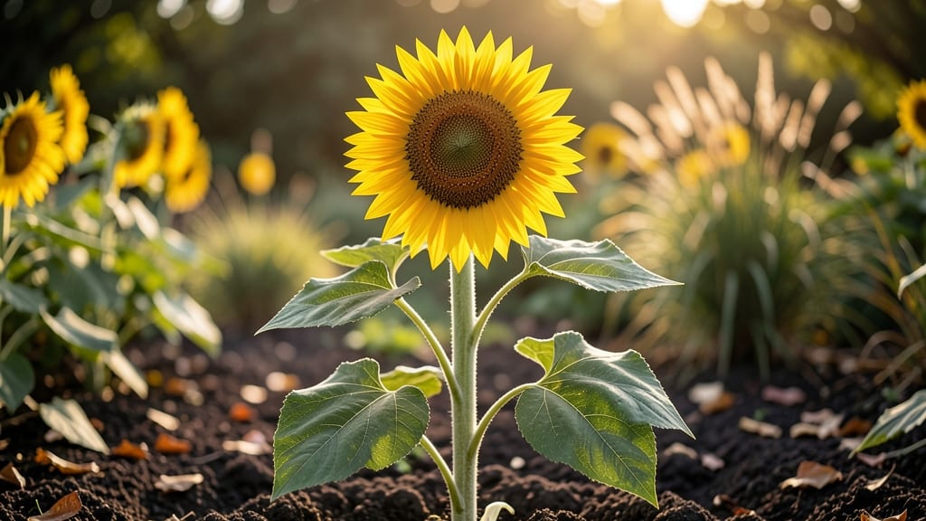 Full-Grown Mammoth Sunflowers: How Tall They Grow & Support Needs