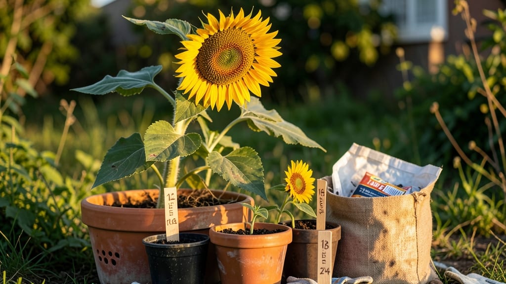 How Big of a Pot Do Sunflowers Need: Space Rules for Stable Growth